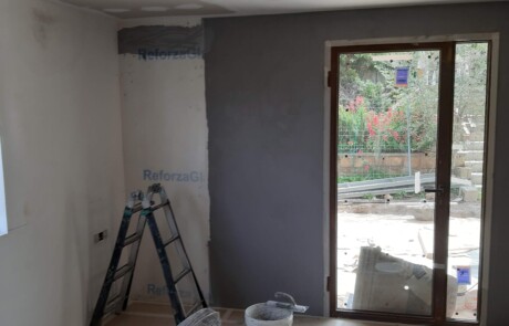 paredes microcemento